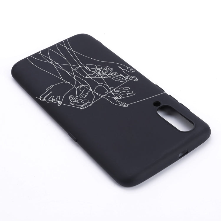 Five Hands Painted Pattern Soft TPU Case for Xiaomi Mi 9 SE