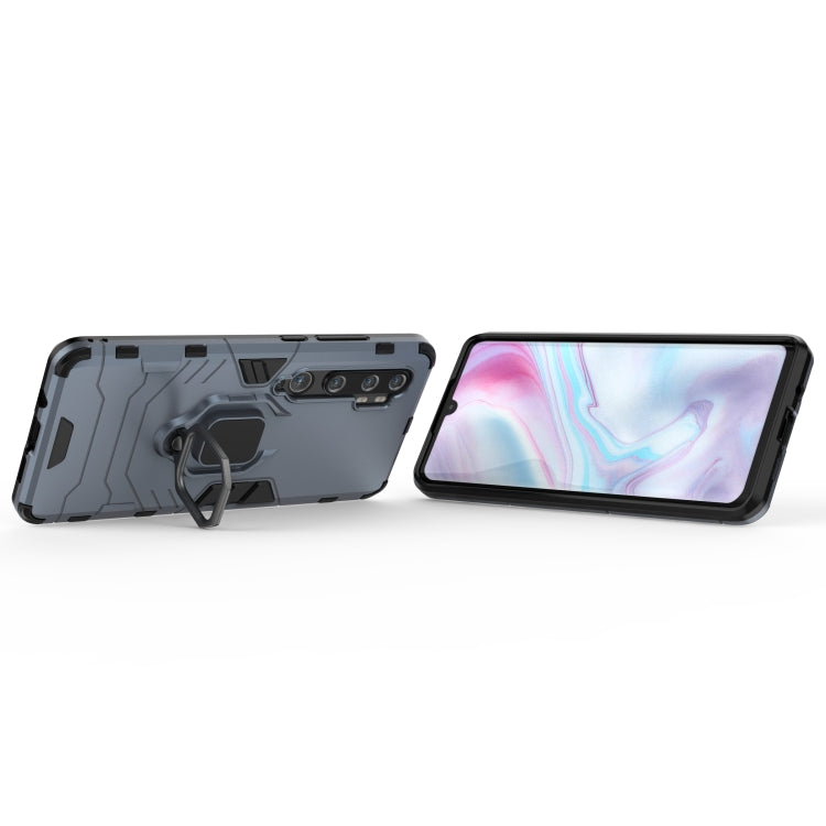 For Xiaomi Mi CC9 Pro / Mi Note 10 / Mi Note 10 Pro PC + TPU Shockproof Protective Case with Magnetic Ring Holder