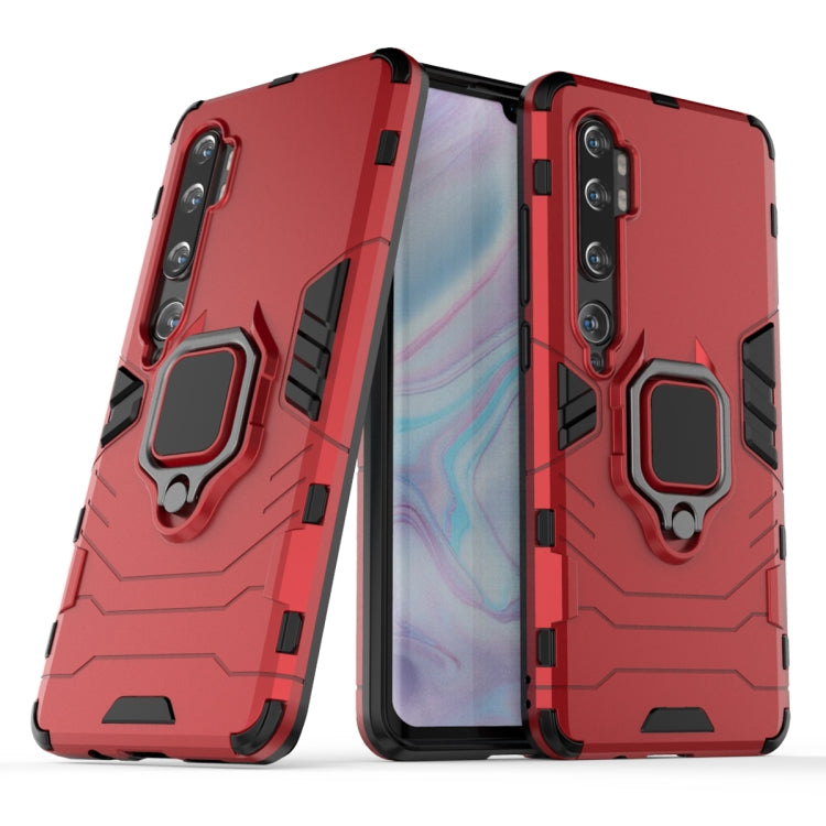 For Xiaomi Mi CC9 Pro / Mi Note 10 / Mi Note 10 Pro PC + TPU Shockproof Protective Case with Magnetic Ring Holder