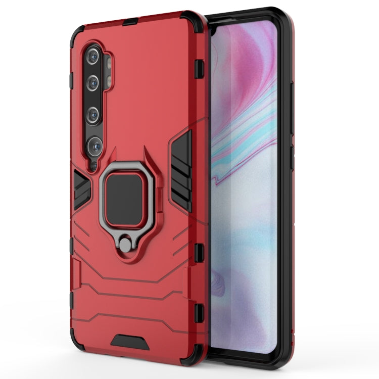 For Xiaomi Mi CC9 Pro / Mi Note 10 / Mi Note 10 Pro PC + TPU Shockproof Protective Case with Magnetic Ring Holder