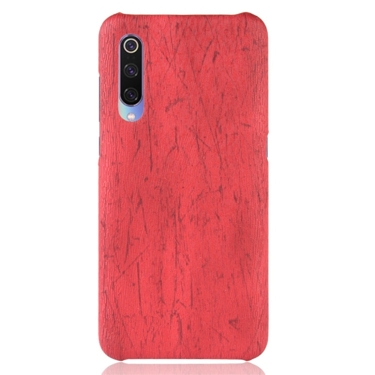 Wood Texture PC +PU Protective Case for Xiaomi Mi 9 SE