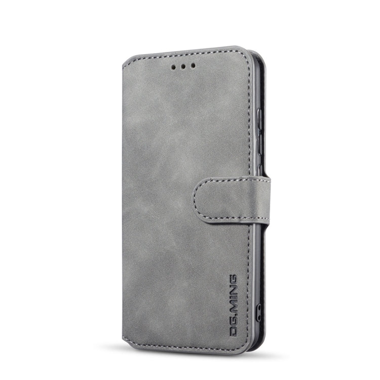 DG.MING Retro Oil Side Horizontal Flip Case for Xiaomi Redmi 6, with Holder & Card Slots & Wallet