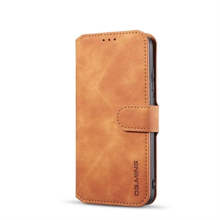 DG.MING Retro Oil Side Horizontal Flip Case for Xiaomi Redmi 6 Pro / MI A2 lite, with Holder & Card Slots & Wallet