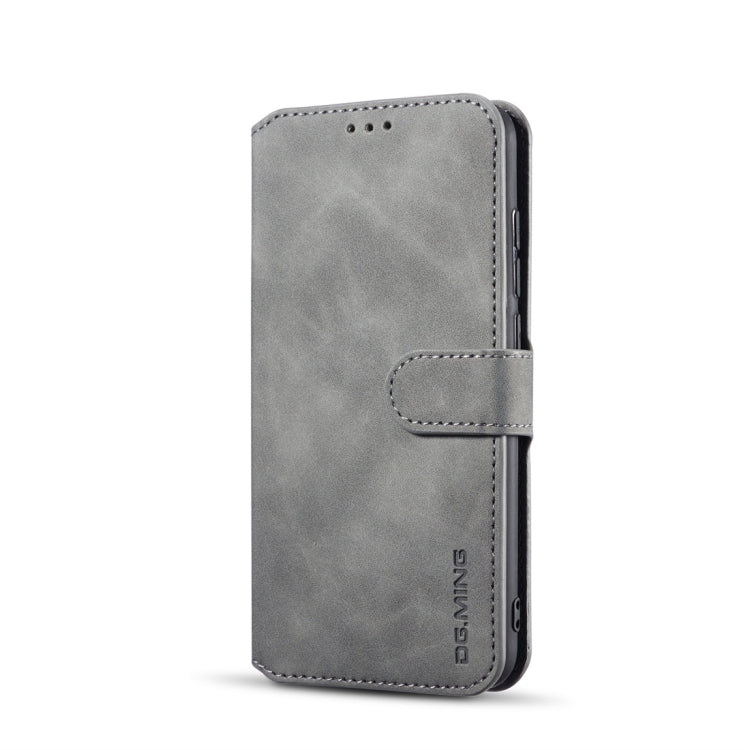 DG.MING Retro Oil Side Horizontal Flip Case for Xiaomi Redmi Note 6 Pro, with Holder & Card Slots & Wallet