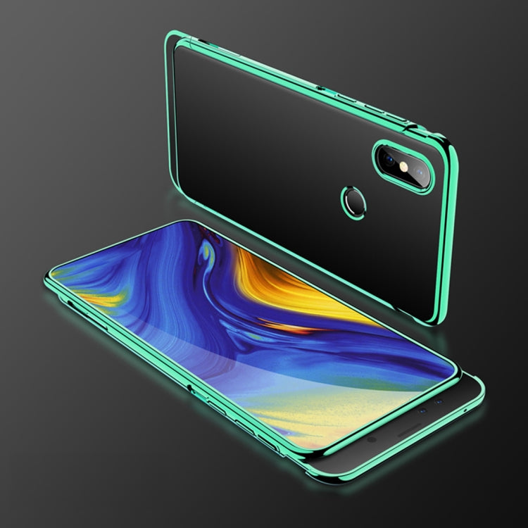 Electroplating PC Sliding Closure Protective Case for Xiaomi Mi Mix 3