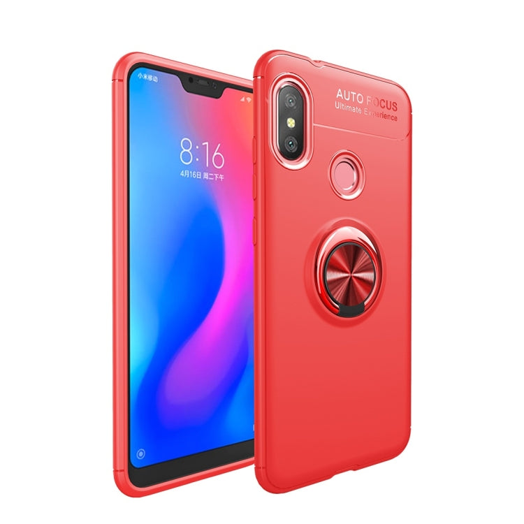 lenuo Shockproof TPU Protective Case for Xiaomi Mi Play, with Invisible Holder