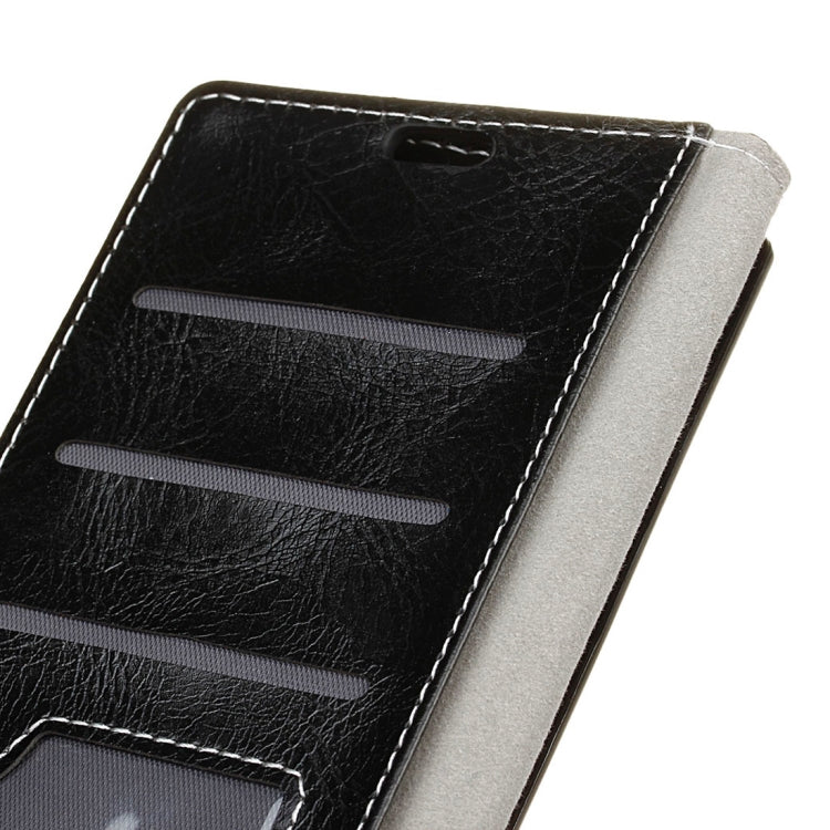 Retro Crazy Horse Texture Horizontal Flip Leather Case for Xiaomi Redmi 6A, with Holder & Card Slots & Photo Frame