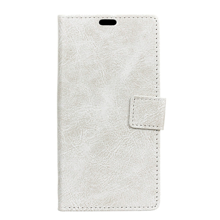 Retro Crazy Horse Texture Horizontal Flip Leather Case for Xiaomi Redmi 6A, with Holder & Card Slots & Photo Frame