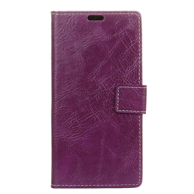 Retro Crazy Horse Texture Horizontal Flip Leather Case for Xiaomi Redmi 6, with Holder & Card Slots & Photo Frame