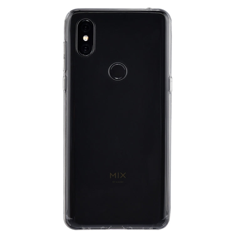 0.75mm Ultrathin Transparent TPU Soft Protective Case for Xiaomi Mi Mix 3