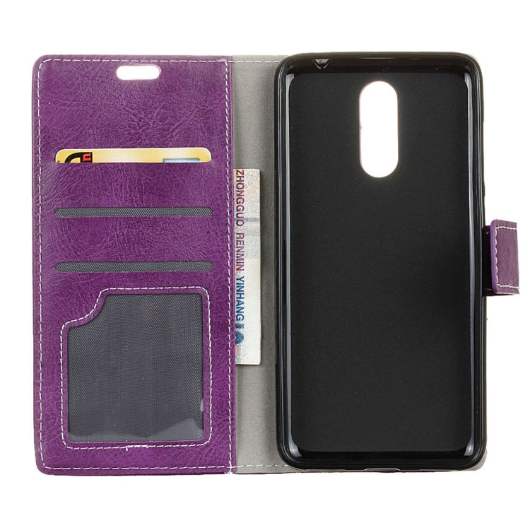For Xiaomi  Redmi 5 Plus Retro Crazy Horse Texture Horizontal Flip Leather Case with Holder & Card Slots & Wallet & Photo Frame