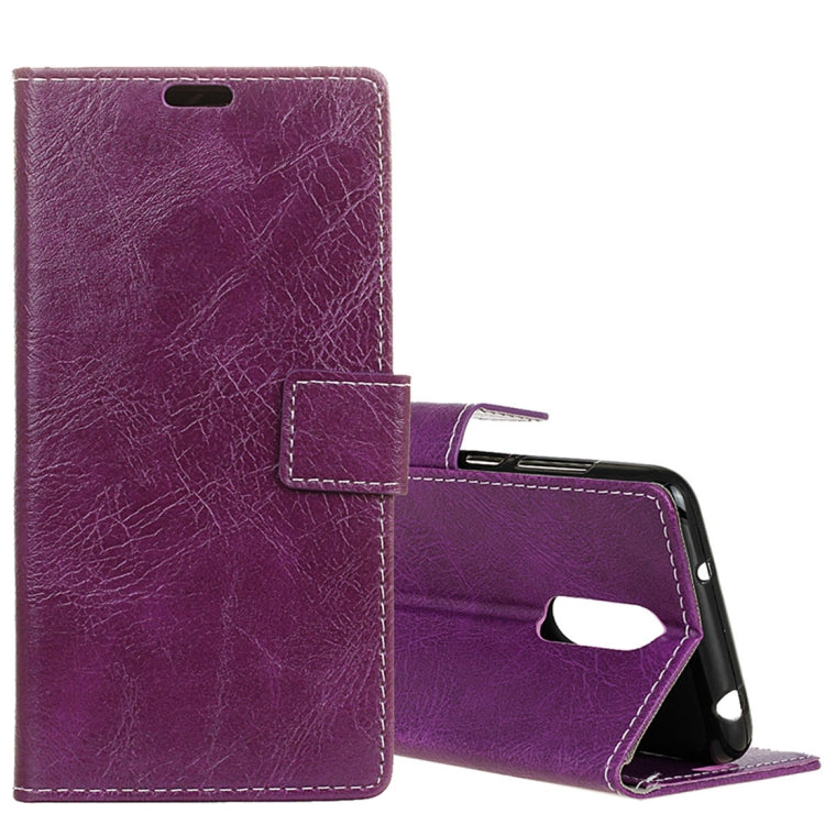 For Xiaomi  Redmi 5 Plus Retro Crazy Horse Texture Horizontal Flip Leather Case with Holder & Card Slots & Wallet & Photo Frame