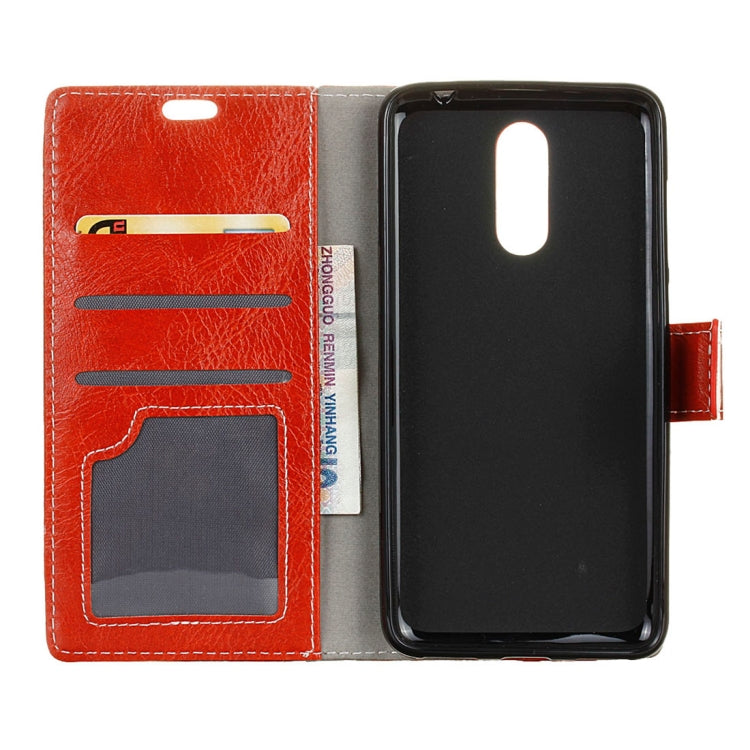 For Xiaomi  Redmi 5 Plus Retro Crazy Horse Texture Horizontal Flip Leather Case with Holder & Card Slots & Wallet & Photo Frame