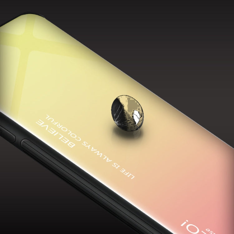 Gradient Color Glass Case for Xiaomi Mi 8