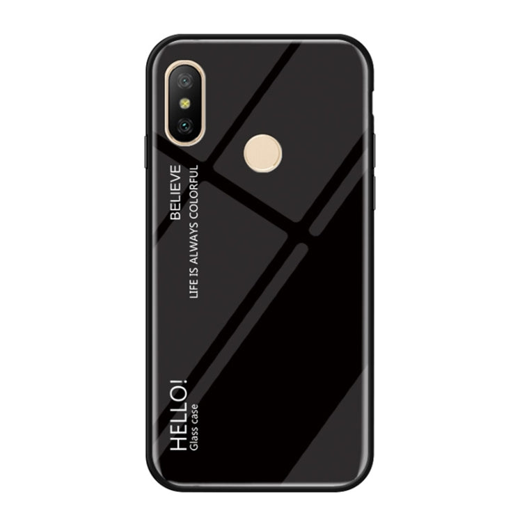 Gradient Color Glass Case for Xiaomi Mi 8 SE