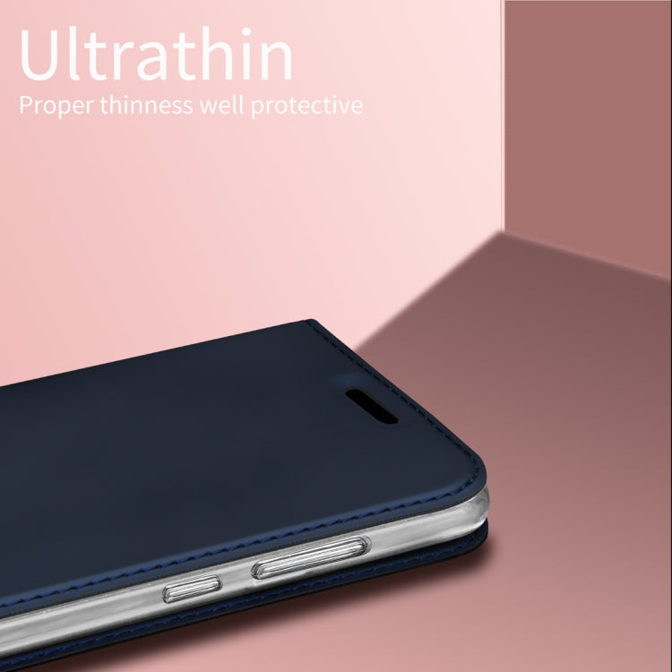DZGOGO ISKIN Series Slight Frosted PU+ TPU Case for Xiaomi Redmi Note 6
