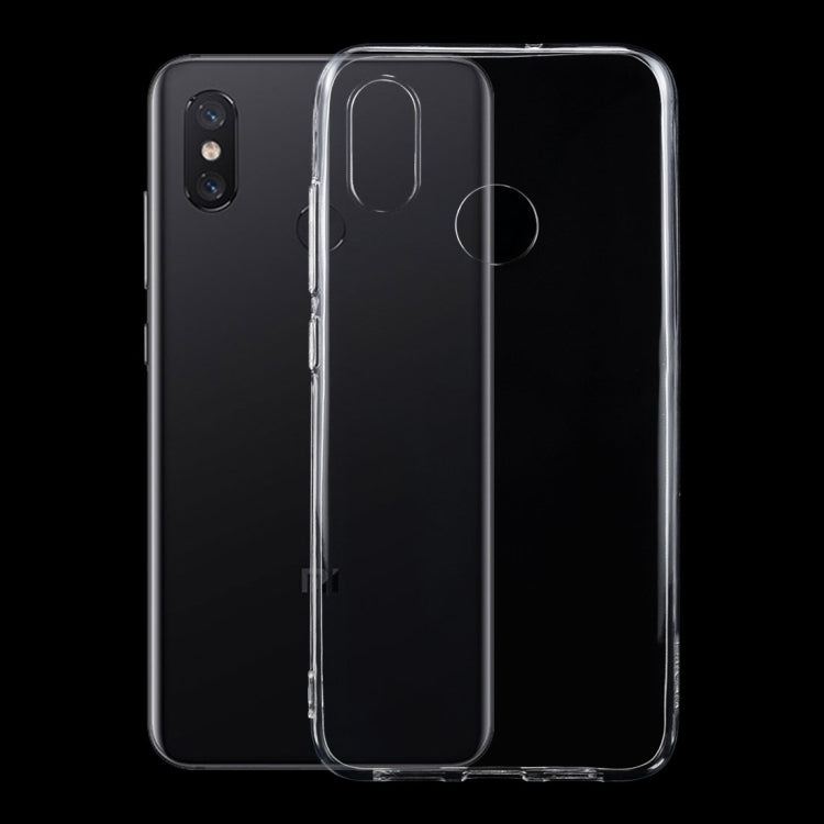 0.75mm Transparent TPU Case for Xiaomi Mi 8