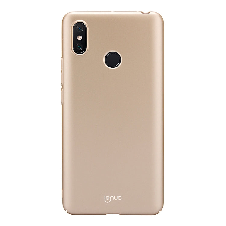 lenuo Leshield Series Ultra-thin PC Case for Xiaomi Mi Max 3 (Gold)
