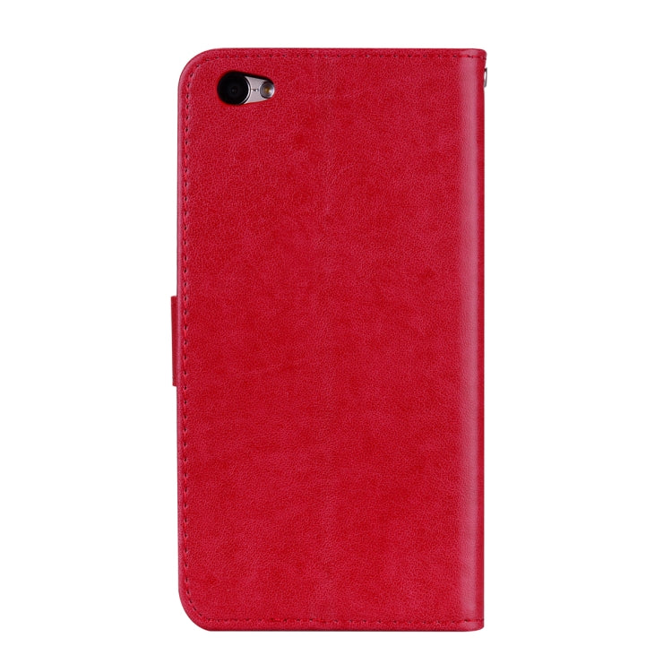 For Xiaomi Redmi Note 5A Low allocation (no fingerprint holes) Rose Embossed Horizontal Flip Environmental PU Leather Case with Holder & Card Slots & Wallet
