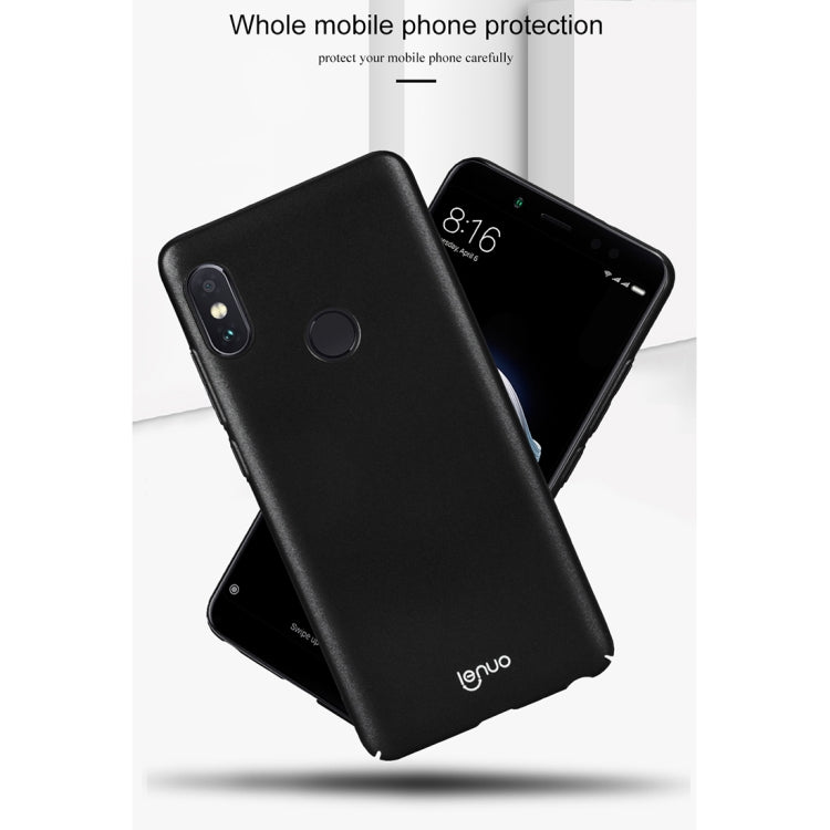 Lenuo Leshield Series Xiaomi Redmi Note 5 Pro PC Dropproof Protective Back Cover Case(Gold)