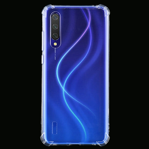 For Xiaomi Mi CC9 Four-Corner Shockproof Ultra-Thin Transparent TPU Case