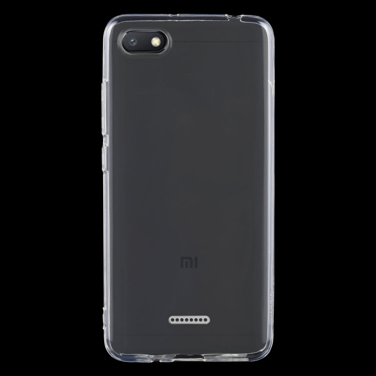 50 PCS Shockproof TPU Protective Back Case for Xiaomi Redmi 6A