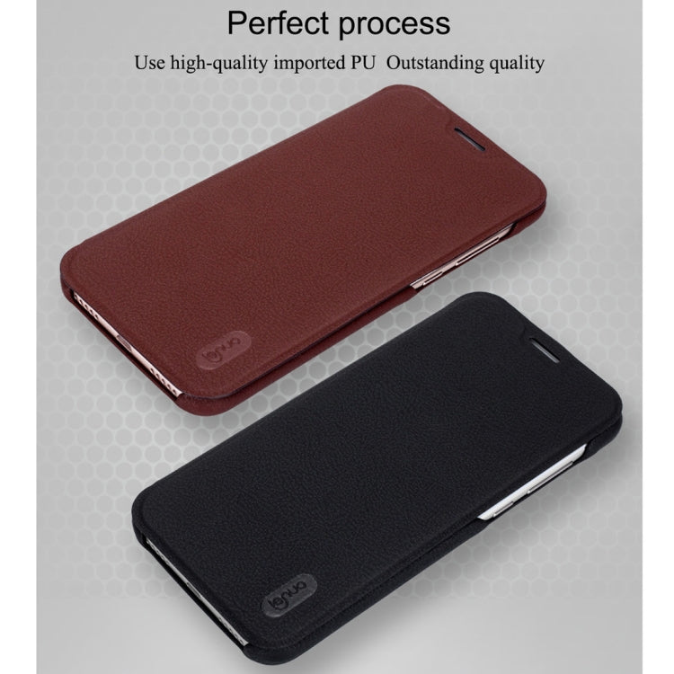 Lenuo for  Ledream Flip Series Xiaomi Redmi 5 Plus PU + PC Horizontal Flip Leather Case with Card Slots
