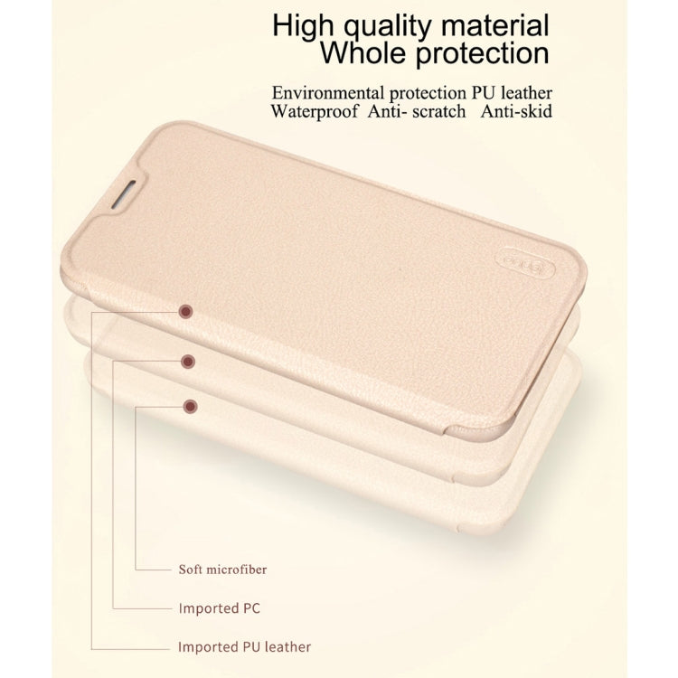 Lenuo for  Ledream Flip Series Xiaomi Redmi 5 Plus PU + PC Horizontal Flip Leather Case with Card Slots