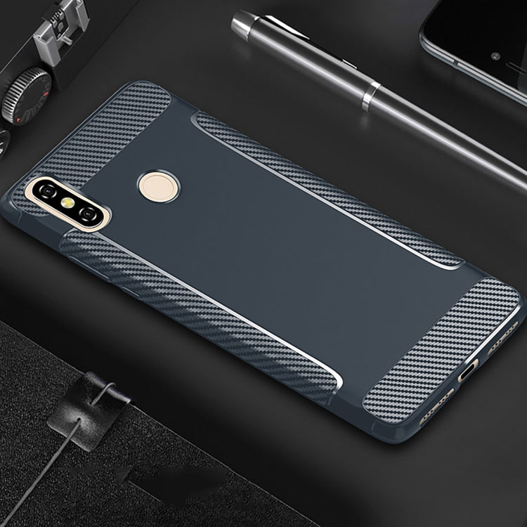 Carbon Fiber Anti-slip TPU Protective Case for Xiaomi Mi 6X / A2