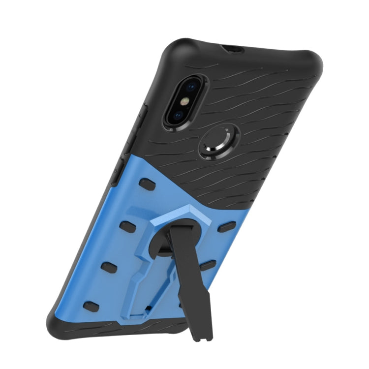 PC + TPU Dropproof Sniper Hybrid Case for Xiaomi Mi 6X / A2, with 360 Degree Rotation Holder