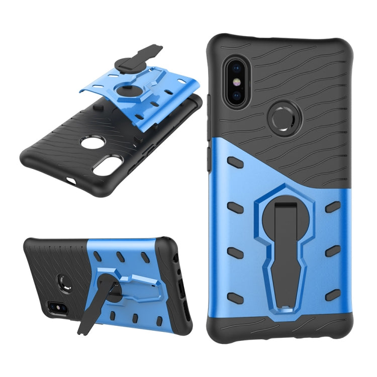 PC + TPU Dropproof Sniper Hybrid Case for Xiaomi Mi 6X / A2, with 360 Degree Rotation Holder