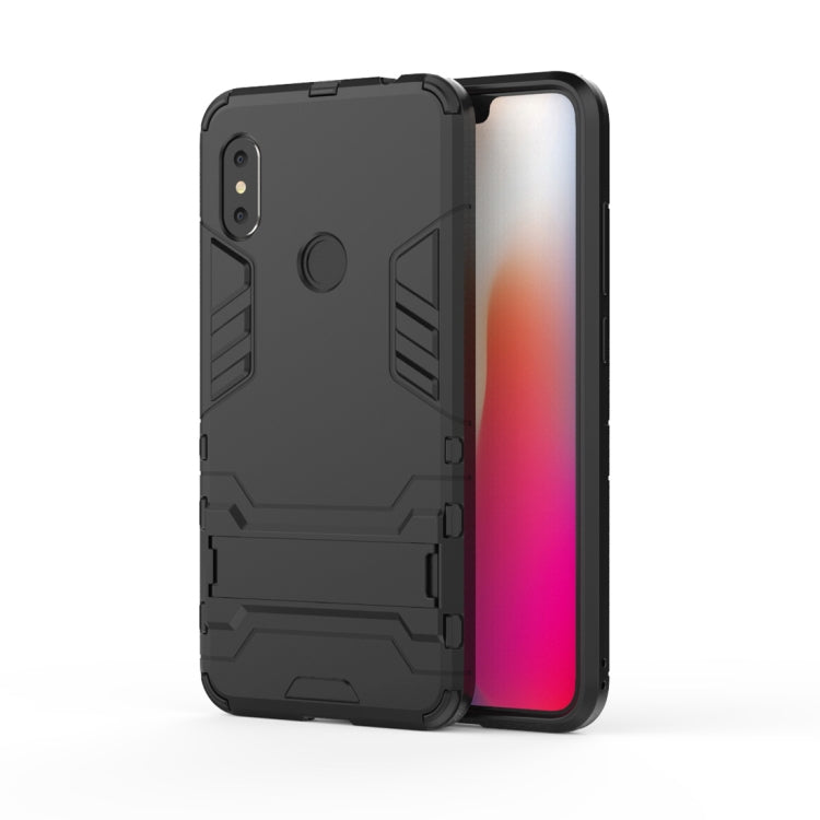 Shockproof PC + TPU  Case for Xiaomi Redmi Note 6, with Holder