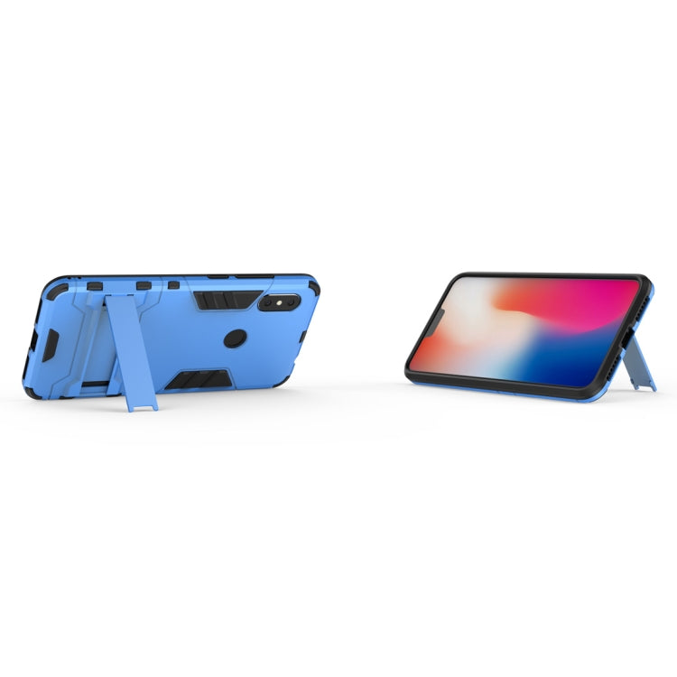 Shockproof PC + TPU  Case for Xiaomi Redmi Note 6, with Holder