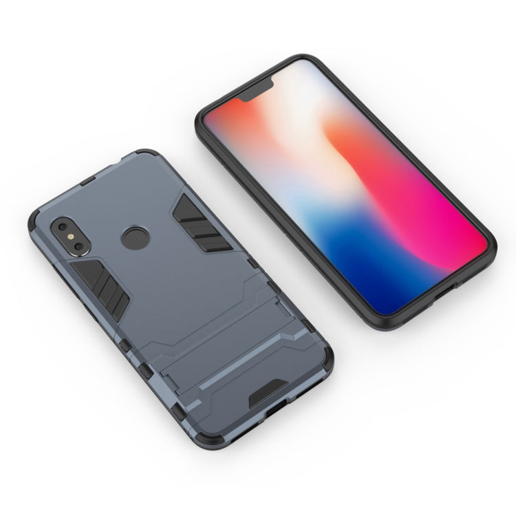 Shockproof PC + TPU  Case for Xiaomi Redmi Note 6, with Holder