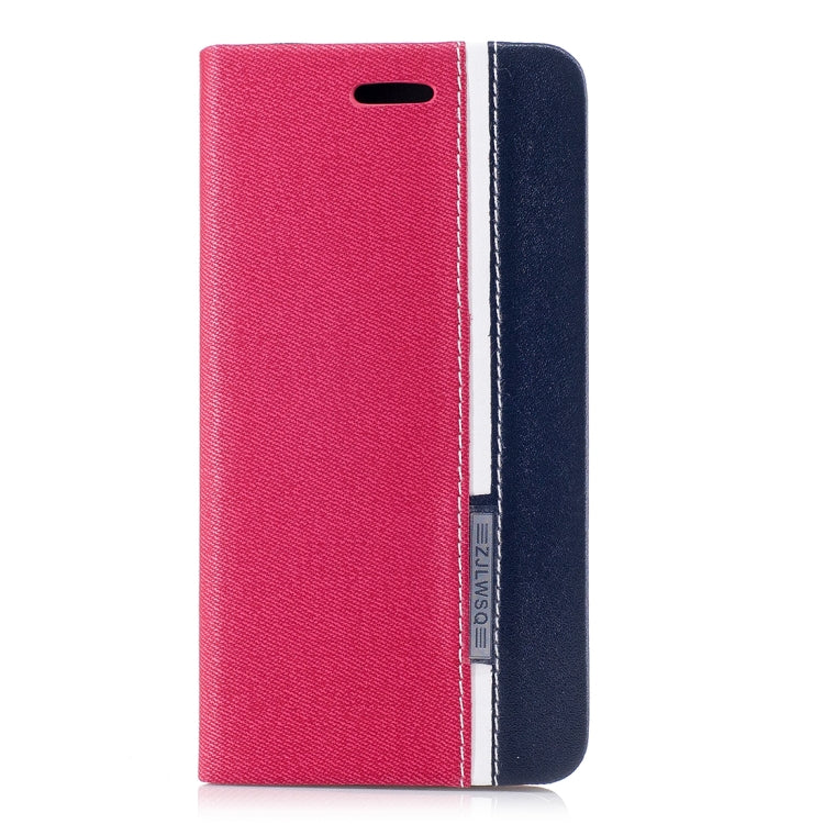 For Xiaomi  Redmi 5A Contrast Color Canvas Texture Horizontal Flip Leather Case with Holder & Card Slot