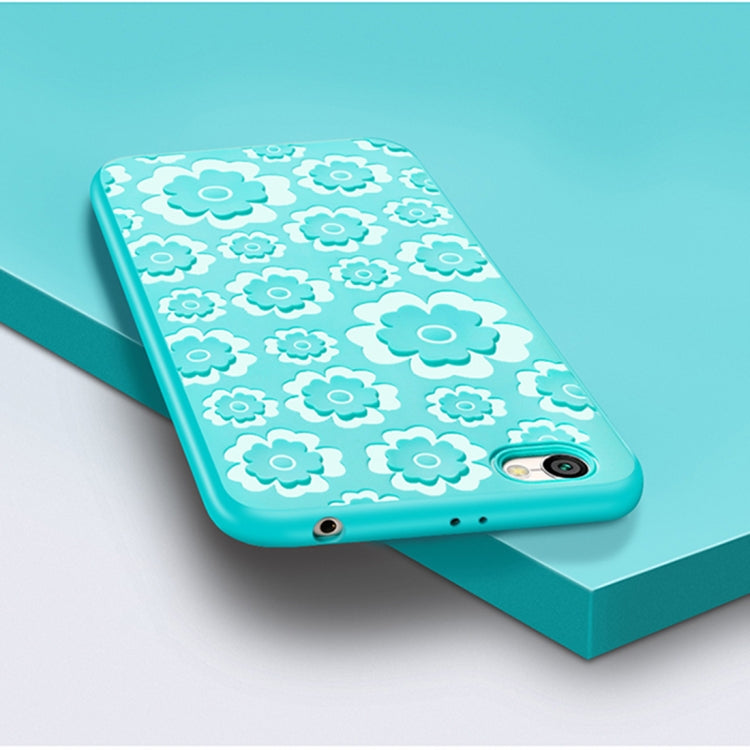 For Xiaomi  Redmi Note 5A 3D Suspension Carving Pattern TPU Protective Back Case