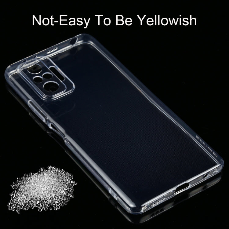 For Xiaomi Redmi Note 10 Pro 0.75mm Ultra-thin Transparent TPU Soft Protective Case