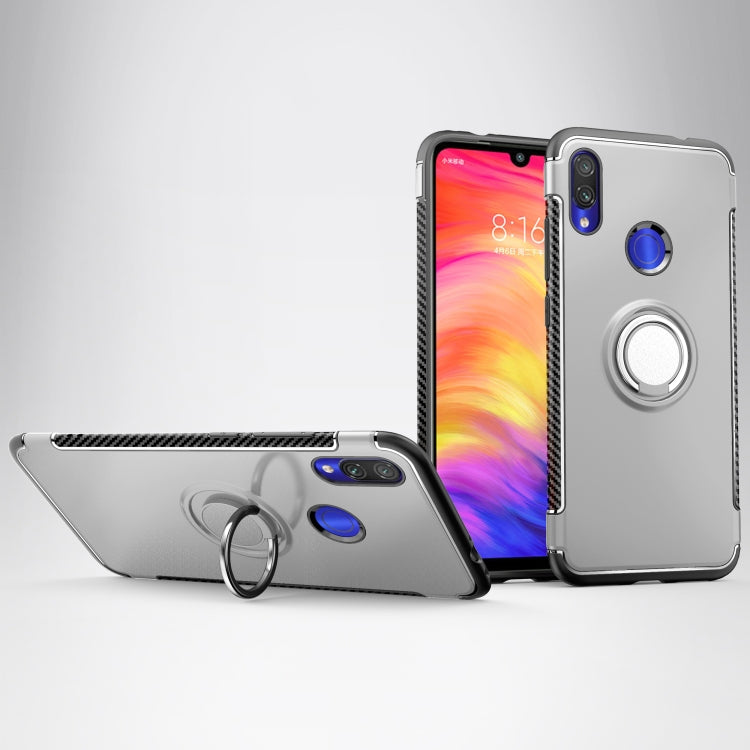 Magnetic 360 Degree Rotation Ring Holder Armor Protective Case for Xiaomi Note 7