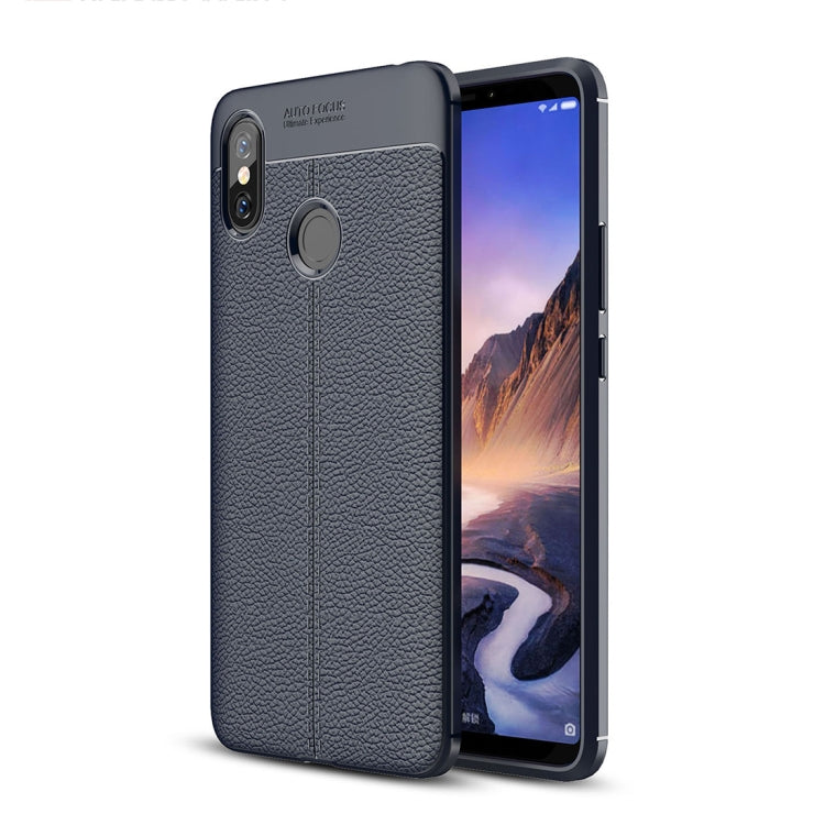 Litchi Texture TPU Shockproof Case for Xiaomi Mi Max 3
