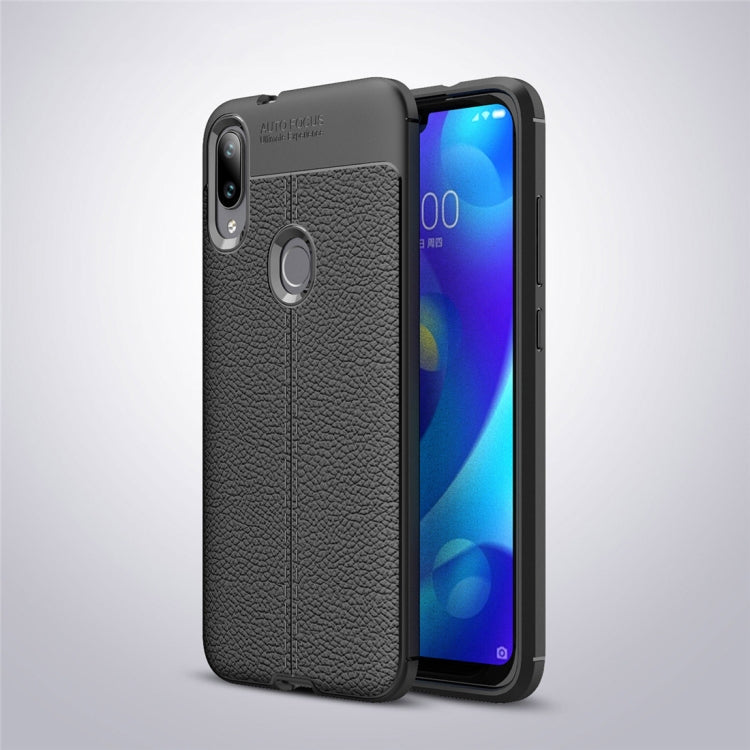Litchi Texture TPU Shockproof Case for Xiaomi Mi Play