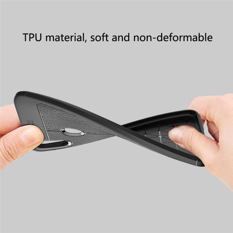 Litchi Texture TPU Shockproof Case for Xiaomi Mi Play