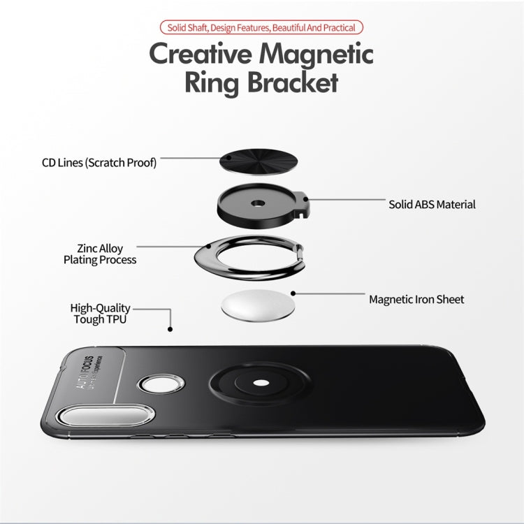 lenuo Shockproof TPU Case for Xiaomi Redmi Note 7, with Invisible Holder