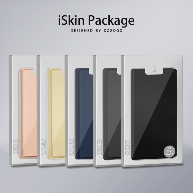 DZGOGO ISKIN Series Slight Frosted PU + TPU  Case for Xiaomi Mi Max 3