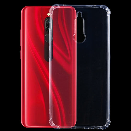 For Xiaomi Redmi 8A Four-Corner Shockproof Ultra-Thin Transparent TPU Case