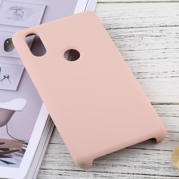 Solid Color Liquid Silicone Dropproof Protective Case for Xiaomi Mi Mix 2S