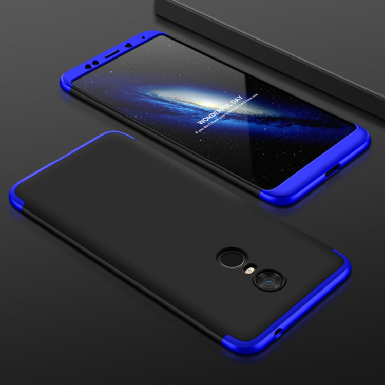 GKK Xiaomi Redmi 5 Plus Three Stage Splicing 360 Degree Full Coverage PC Protective Case Back Cover