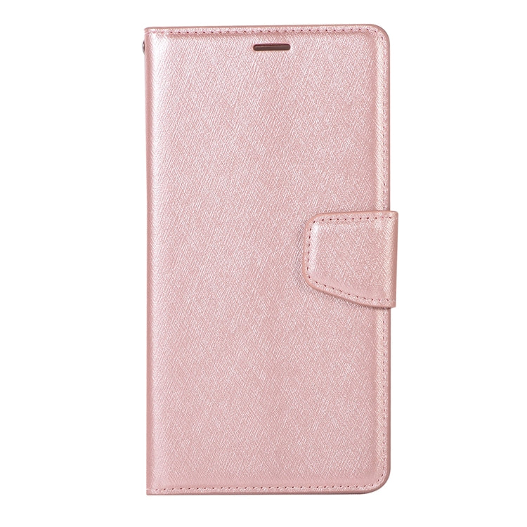 Silk Texture Horizontal Flip Leather Case for Xiaomi Mi 6X / A2, with Holder & Card slots & Wallet & Photo Frame