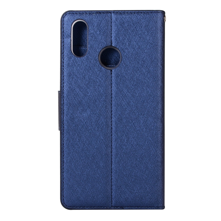 Silk Texture Horizontal Flip Leather Case for Xiaomi Redmi Note 5 Pro, with Holder & Card slots & Wallet & Photo Frame