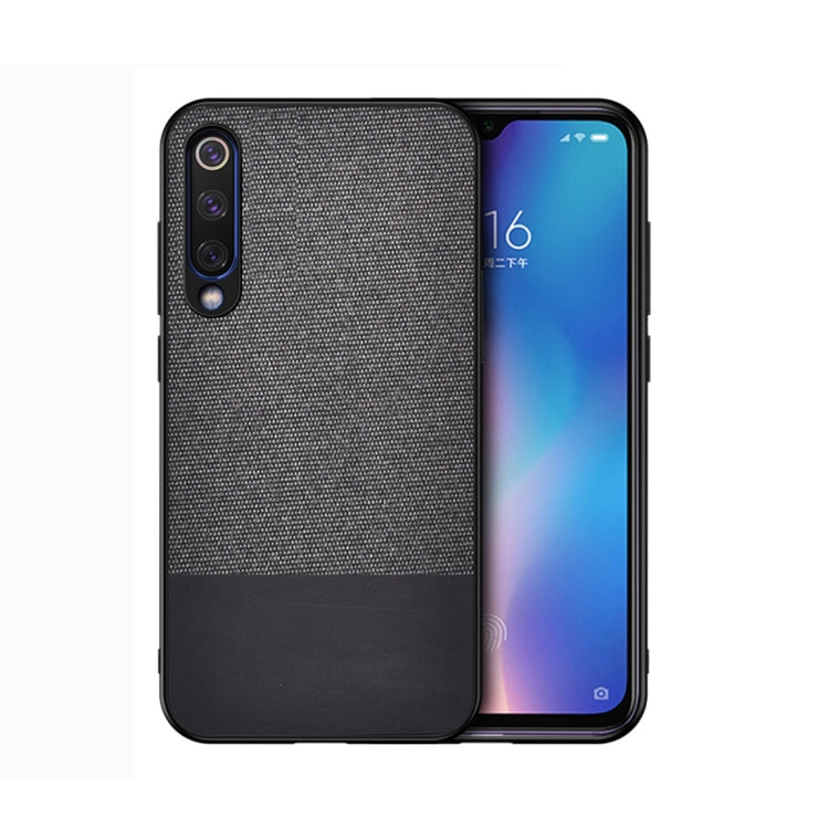 Shockproof Splicing PU + Cloth Protective Case for Xiaomi Mi 9