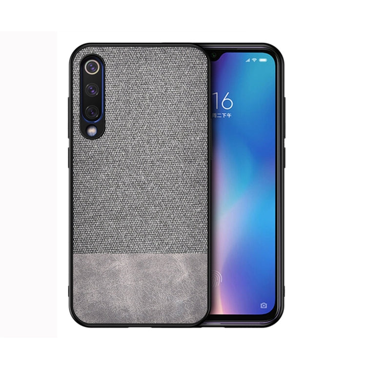 Shockproof Splicing PU + Cloth Protective Case for Xiaomi Mi 9